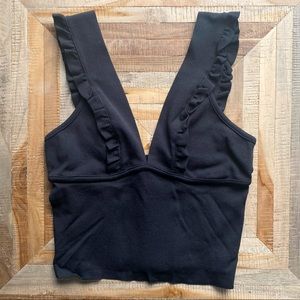 Zara size M knit tank/corset type top. Never worn